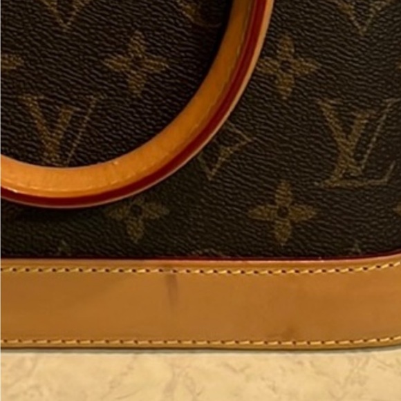 Louis Vuitton monogram alma BB w/ strap - Picture 7 of 7